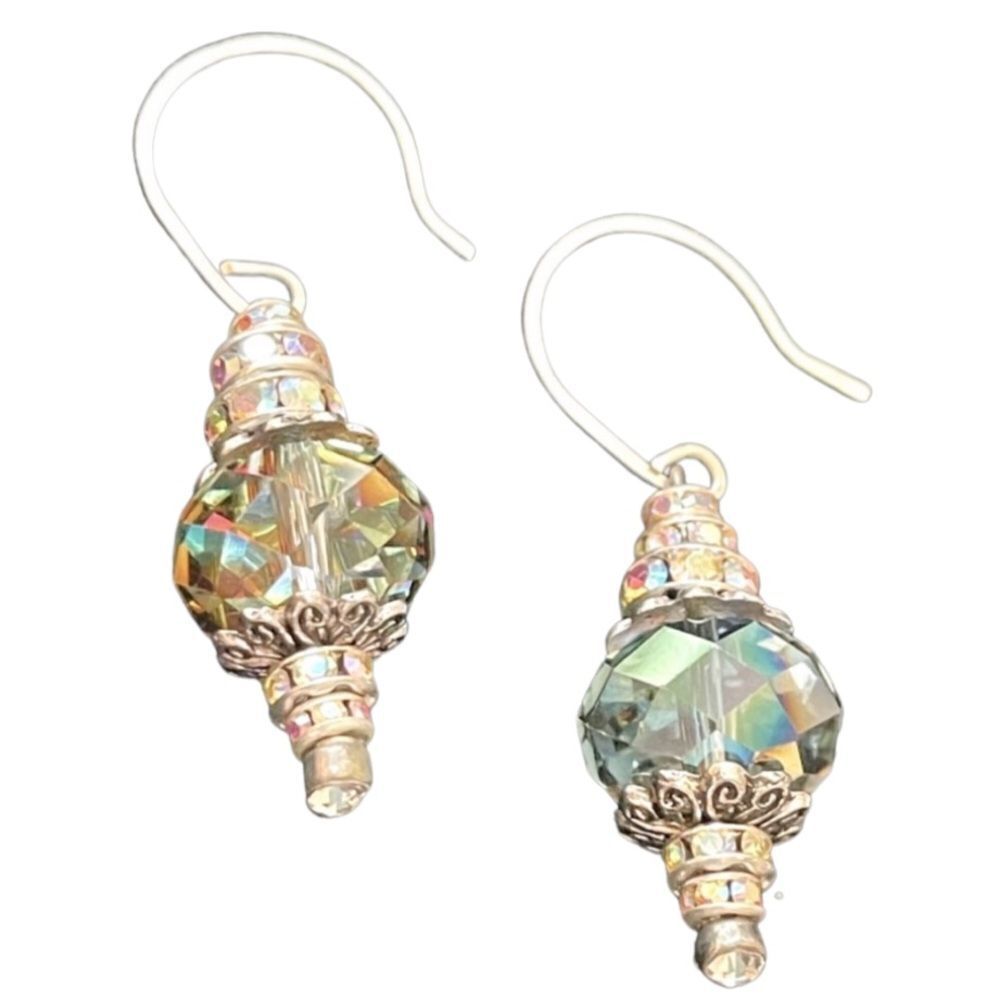 HANDCRAFTED Swarovski Crystal Earrings